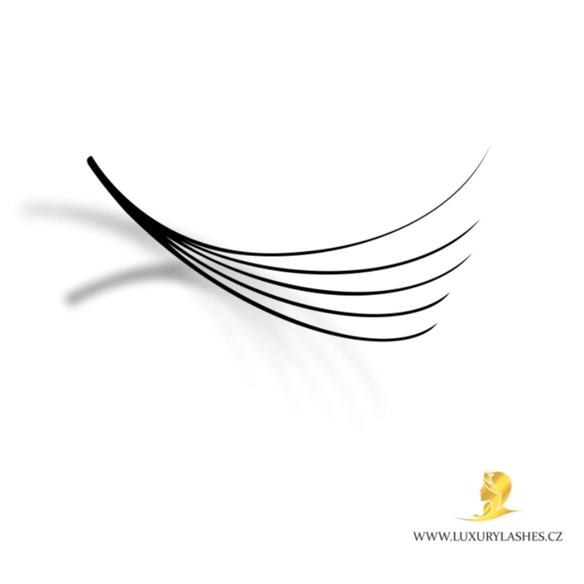 Ultra lehké řasy, hotové vějířky Luxury Lashes 5D ULTRALIGHT